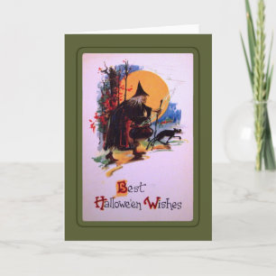 Vintage Halloween Card