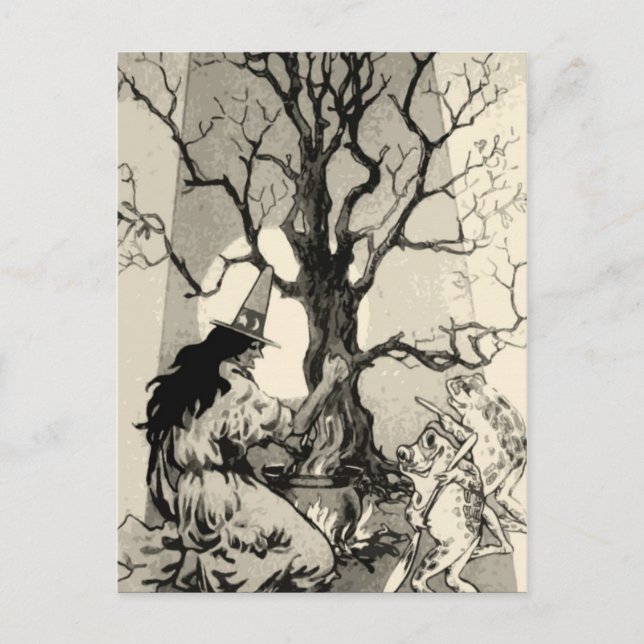 Vintage Halloween Card (Front)