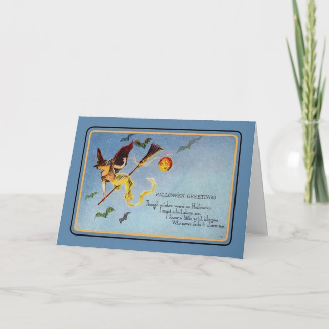 Vintage Halloween Card (Front)