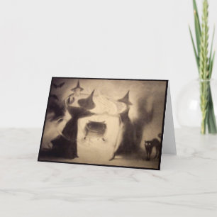 Vintage Halloween Card