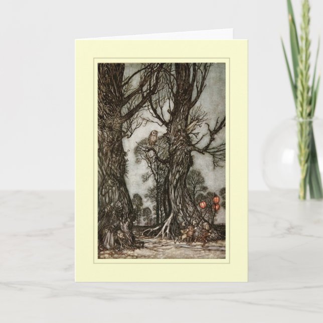 Vintage Halloween Card (Front)