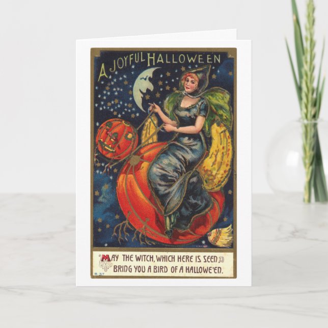 Vintage Halloween Card (Front)