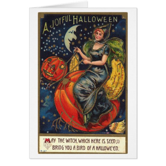Vintage Halloween Card