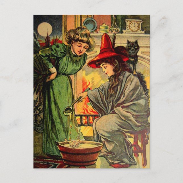 Vintage Halloween Card (Front)