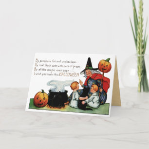 Vintage Halloween Card