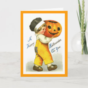 Vintage Halloween Card
