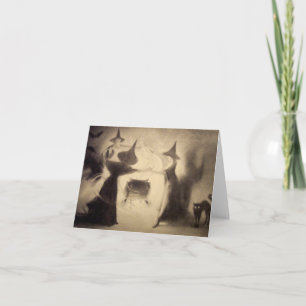 Vintage Halloween Card