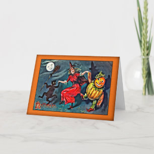VINTAGE HALLOWEEN CARD, Raphael Tuck c.1900 Card