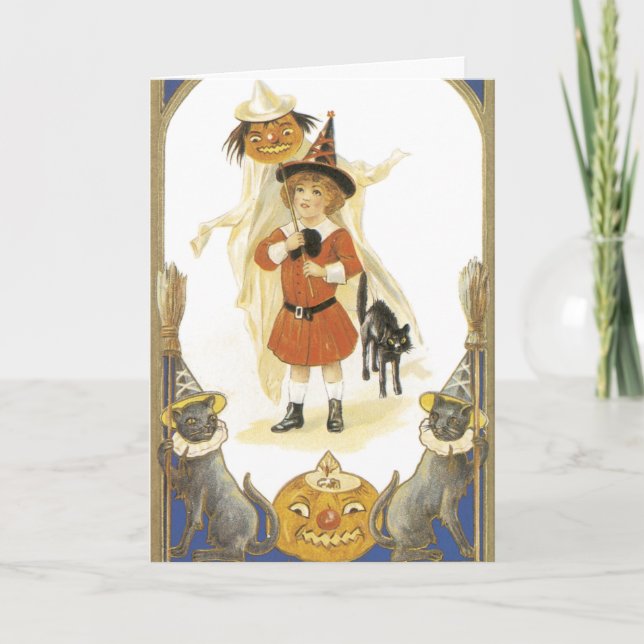 Vintage Halloween cards (Front)