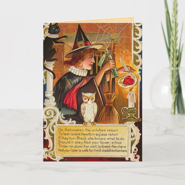 Vintage Halloween cards (Front)