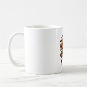 Vintage Halloween Cat Creepin Meow Engraving_1 Coffee Mug