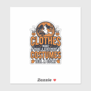 Vintage Halloween Clothes Costume Statement Shirt_