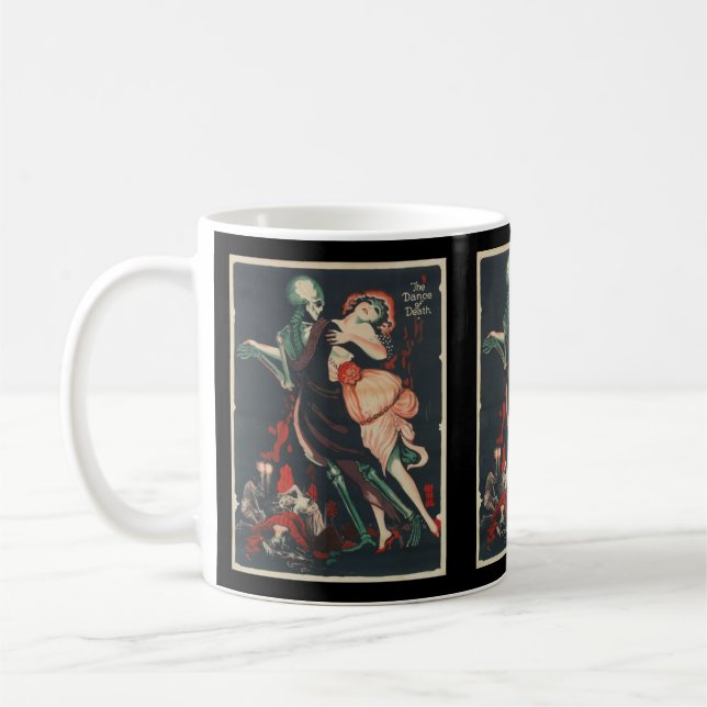 Vintage Halloween Coffee Mug (Left)