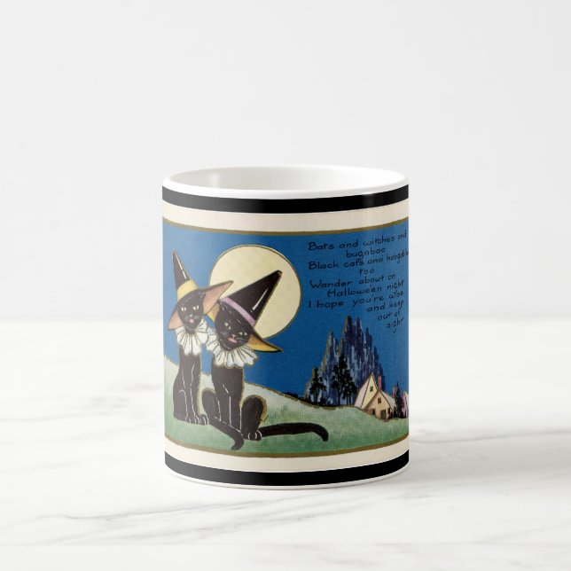 Vintage Halloween Coffee Mug (Center)