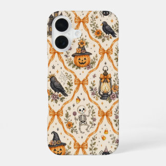 Vintage Halloween Coquette Phone Case Cute Spooky 