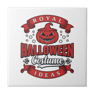 Vintage Halloween Costume Ideas Vector Design_1 Tile