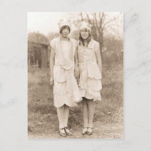 Vintage Halloween Costumes Postcard