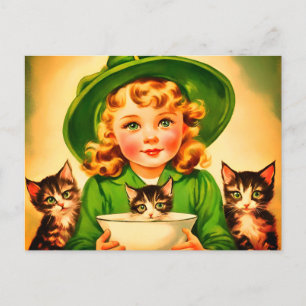 vintage Halloween cutie no9 Postcard
