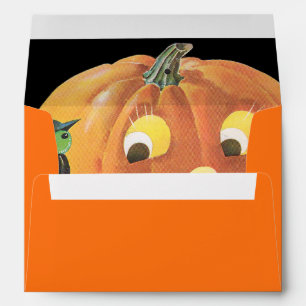 Vintage Halloween Decoration Envelope