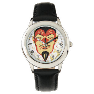 Vintage Halloween Devil Head #2 Watch