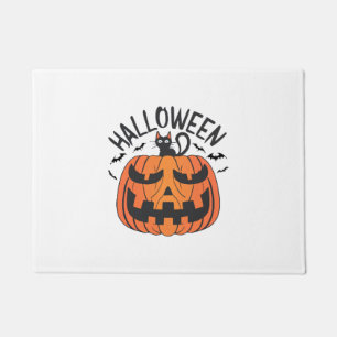 Vintage Halloween  Doormat