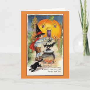 Vintage Halloween - Drunk for Halloween, Card