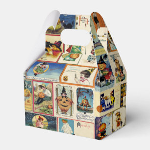 Vintage Halloween Ephemera Favour Box
