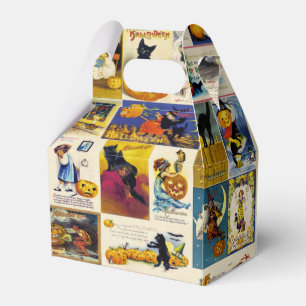 Vintage Halloween Ephemera Favour Box