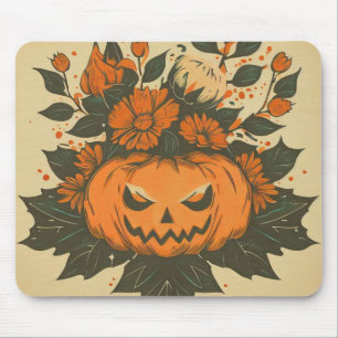 Vintage/Halloween/Fall/pumpkin Mouse Mat