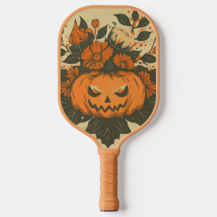 Vintage/Halloween/Fall/pumpkin Pickleball Paddle