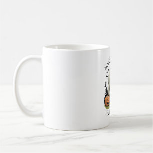 Vintage Halloween Farm Cow Coffee Mug