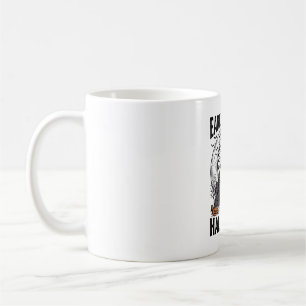 Vintage Halloween Ghost Haunted Moon Engraving Art Coffee Mug