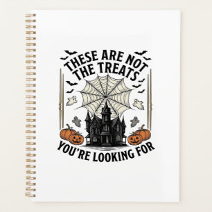 Vintage Halloween Ghost Treats Shirt Design_1 Planner