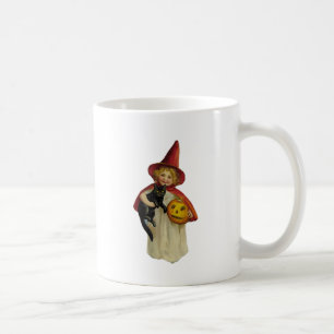 Vintage Halloween Girl Coffee Mug
