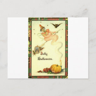 Vintage Halloween Greeting Cards Classic Posters