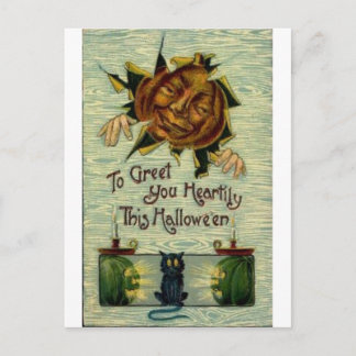 Vintage Halloween Greeting Cards Classic Posters