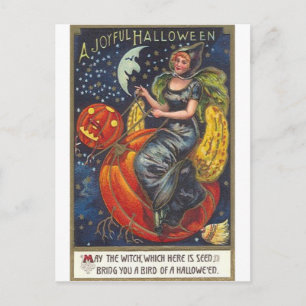 Vintage Halloween Greeting Cards Classic Posters