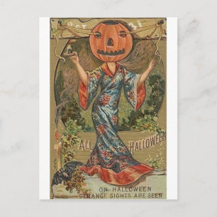 Vintage Halloween Greeting Cards Classic Posters