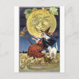 Vintage Halloween Greeting Cards Classic Posters