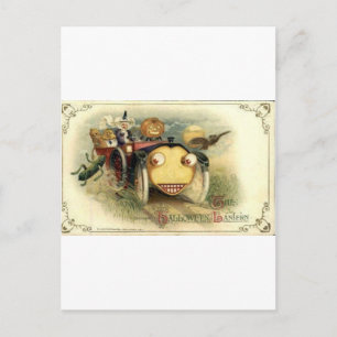 Vintage Halloween Greeting Cards Classic Posters