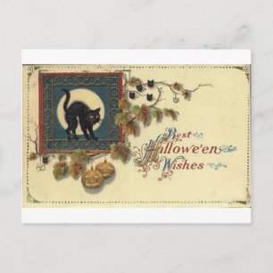 Vintage Halloween Greeting Cards Classic Posters