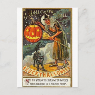 Vintage Halloween Greeting Cards Classic Posters