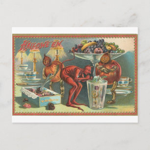 Vintage Halloween Greeting Cards Classic Posters