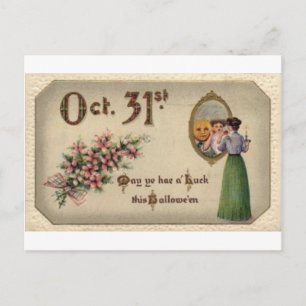 Vintage Halloween Greeting Cards Classic Posters