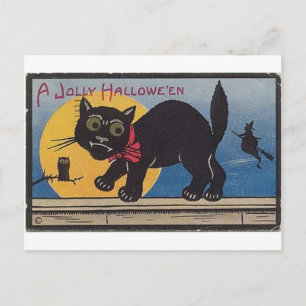 Vintage Halloween Greeting Cards Classic Posters