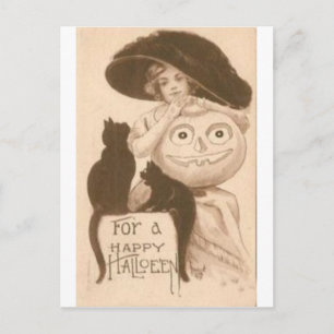 Vintage Halloween Greeting Cards Classic Posters