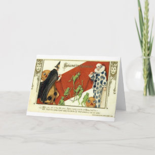 Vintage Halloween Greeting Cards Classic Posters