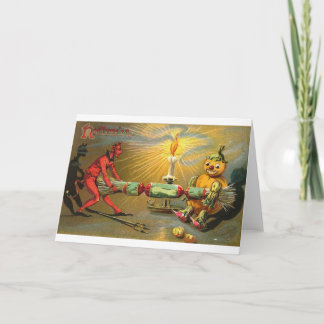 Vintage Halloween Greeting Cards Classic Posters