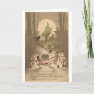 Vintage Halloween Greeting Cards Classic Posters