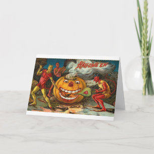 Vintage Halloween Greeting Cards Classic Posters